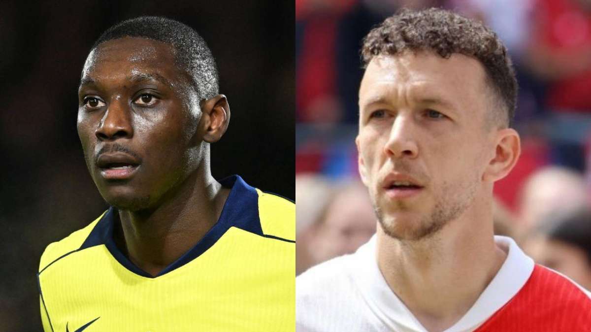 Kolo Muani (Tottenham) &amp; Ivan Perisic (PSV) IMAGO