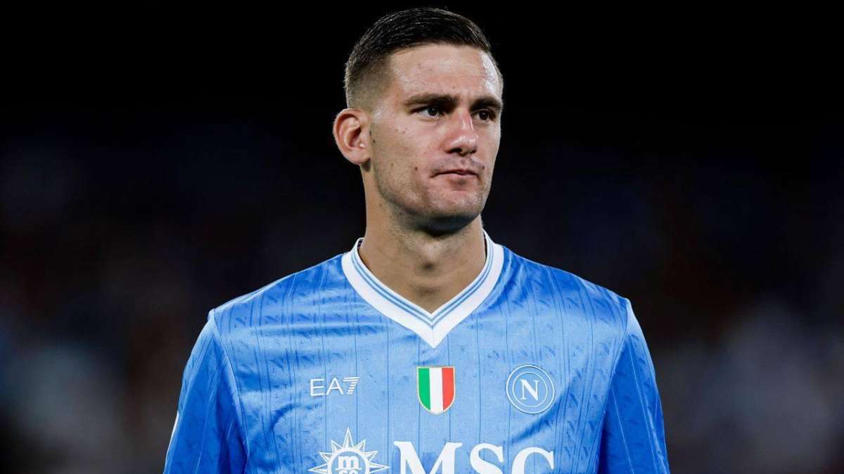 Lorenzo Lucca, attaccante del Napoli (IMAGO)