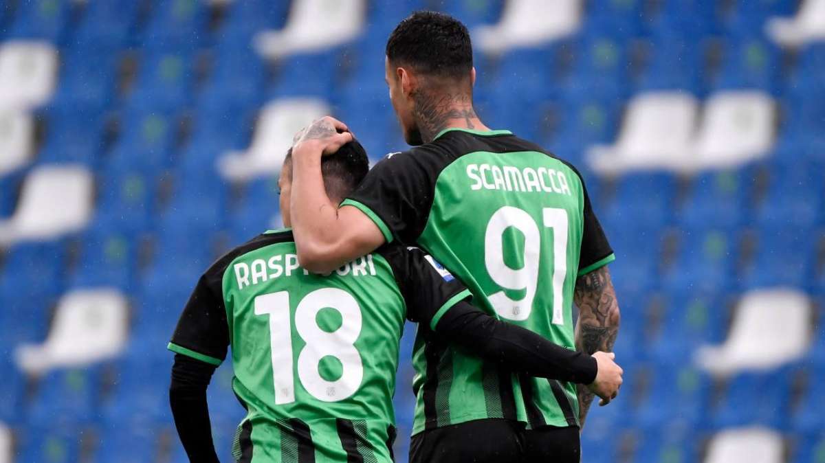 Raspadori e Scamacca ai tempi del Sassuolo (imago)
