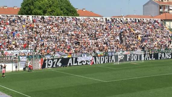 Alessandria-Novara, prosegue la prevendita per il derby