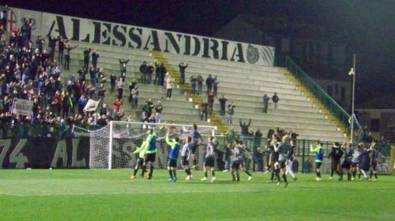 Alessandria Calcio, la media spettatori dopo 26 giornate