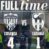 Prima gioia per il Cosenza: 3-1 contro il Catania al “Marulla”