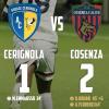 Colpo esterno del Cosenza:  2-1 al Cerignola e terza vittoria di fila