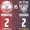 Pari all'esordio per il Cosenza: 2-2 a Monopoli