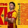 Catanzaro-Avellino: le formazioni ufficiali
