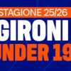 Juniores U19: le calabresi tutte nel girone L