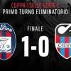 Coppa Italia Serie C, il Crotone parte bene: 1-0 contro il Catania