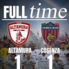 Cosenza, pari amaro ad Altamura: termina 1-1