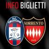 Crotone - Sorrento: info biglietti per il match dello “Scida”