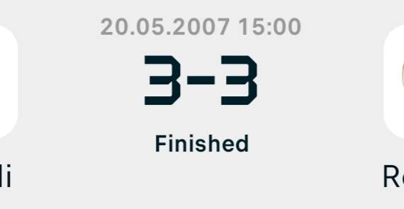 20 maggio 2007, spettacolo in Toscana: Empoli - Reggina 3-3