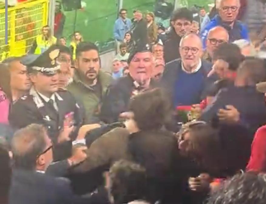 Catanzaro, aggressione in tribuna: la ricostruzione 