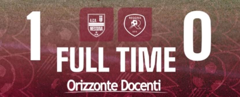 Messina 1-0 Reggina: Derby dello Stretto ai siciliani
