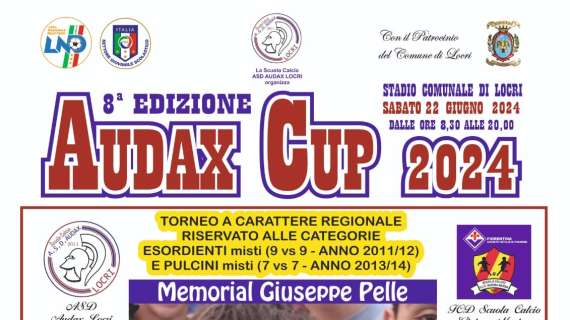 8a Edizione Audax Cup, in ricordo del piccolo Giuseppe