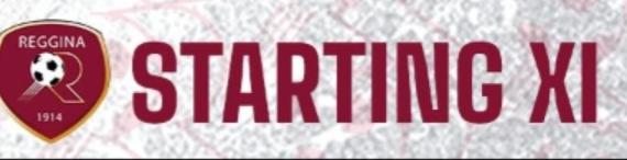 Reggina: la formazione ufficiale per il match contro il Sambiase 