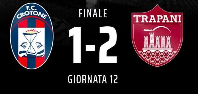 Crotone, momento difficile per i rossoblù: il Trapani vince in rimonta