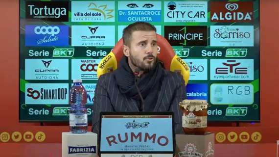 Il DS Polito in sala stampa dopo Catanzaro-Salernitana