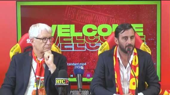Catanzaro, si presenta Alberto Aquilani: ''Scusate il ritardo, voglio una squadra padrona del campo''