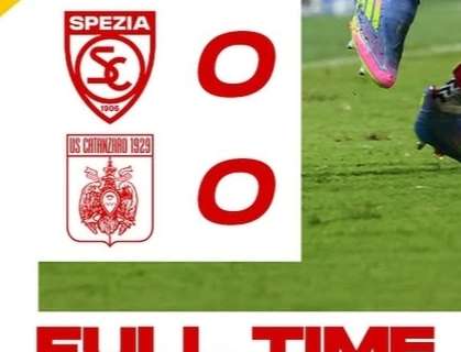 Spezia 0-0 Catanzaro: un punto per parte al “Picco”