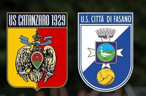 Catanzaro: venerdì 8 agosto amichevole contro il Fasano