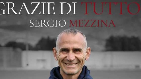 Cosenza: termina il rapporto con Sergio Mezzina
