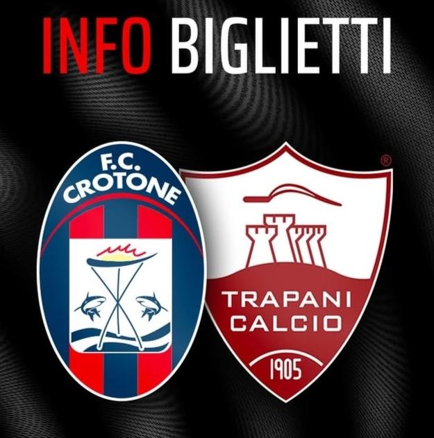 Crotone - Trapani: info biglietti per il match dello “Scida”
