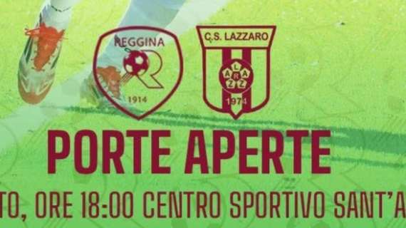 Domani l'amichevole tra Reggina ed APD CS Lazzaro