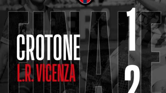 Crotone - Vicenza: vittoria degli ospiti, ora testa al ritorno 