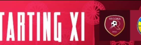 Reggina, la formazione ufficiale per la gara contro la Scafatese 