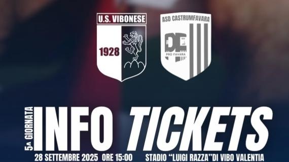 Vibonese - CastrumFavara: info biglietti 