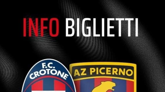 Crotone - Picerno: info biglietti 