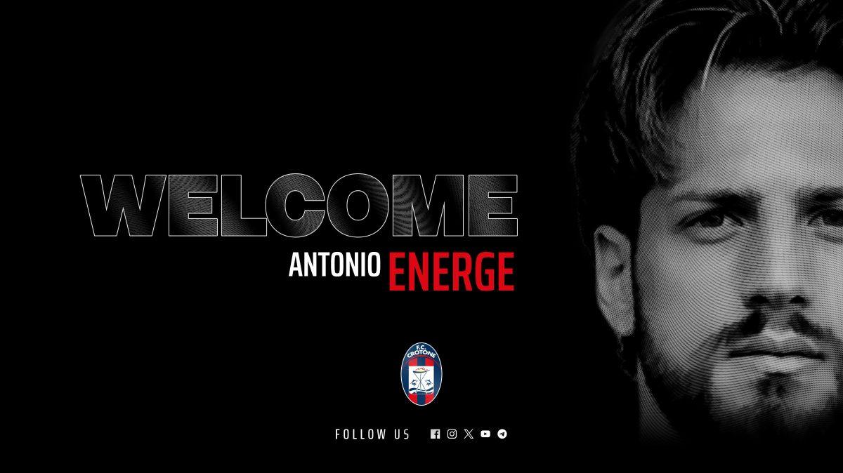 Crotone, colpo in attacco: ufficiale l'arrivo di Antonio Energe