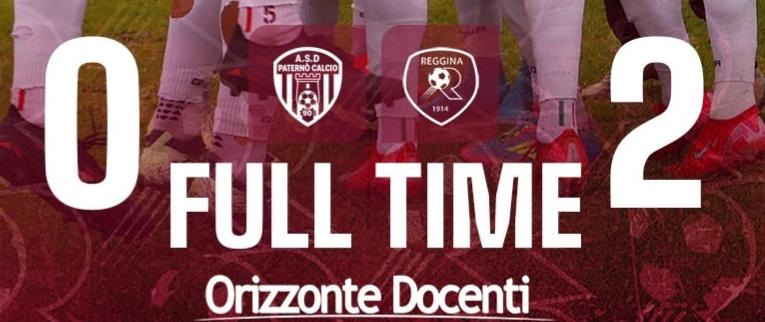 La Reggina non si ferma: terza vittoria di fila e 0-2 a Paternò 