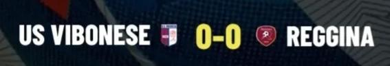 Parità senza reti nel derby tra Vibonese e Reggina 