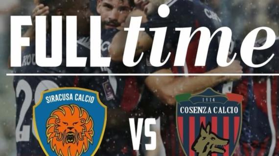 Cosenza, successo di misura sul Siracusa: decide Mazzocchi