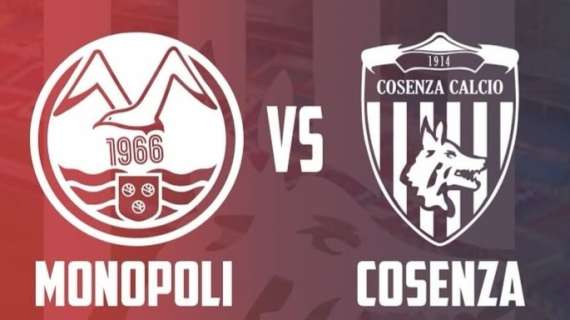 Coppa Italia Serie C: Monopoli 1-0 Cosenza, rossoblù eliminati