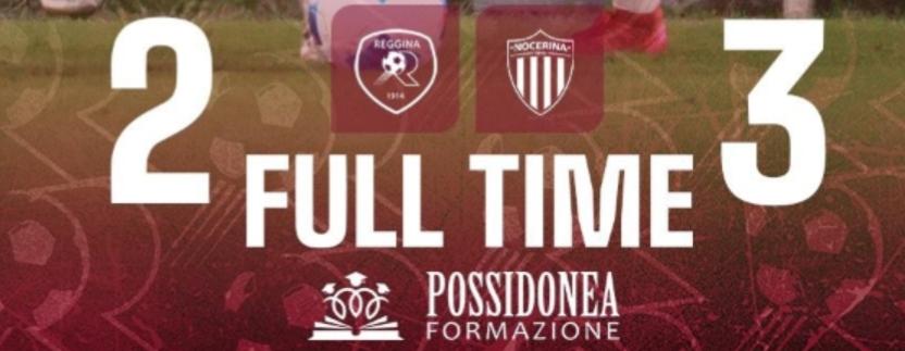 Reggina 2-3 Nocerina: amaranto fuori dalla Coppa Italia Serie D 