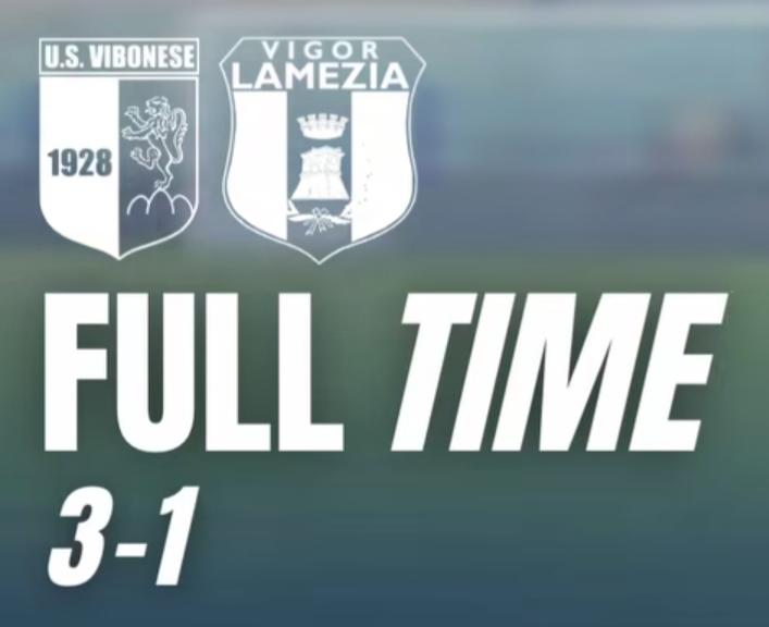 La Vibonese torna al successo: 3-1 nel derby contro la Vigor Lamezia