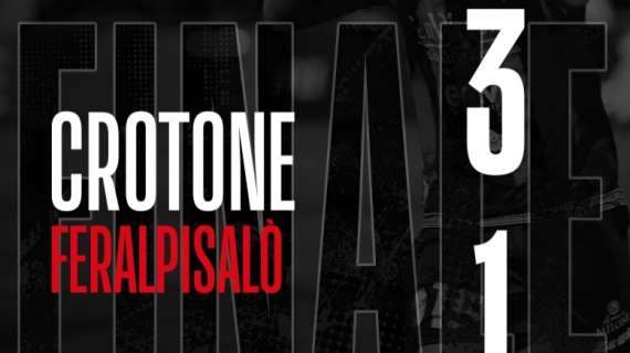 Crotone - Feralpisalò 3-1: rossoblù avanti nell'andata del Primo Turno Nazionale