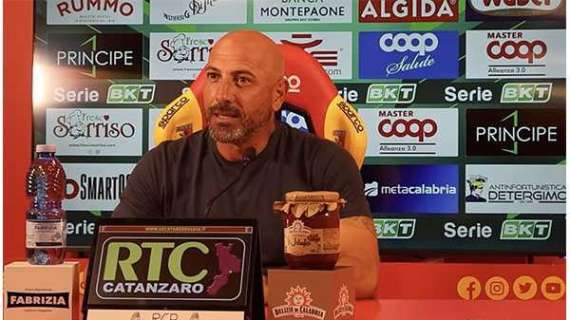 Post Catanzaro-Carrarese, Calabro:”Il Catanzaro ha meritato di vincere”