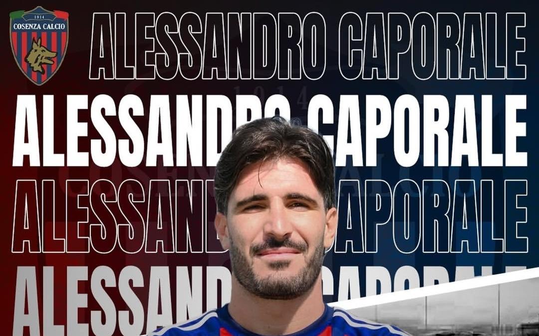 Cosenza, Alessandro Caporale rinnova fino al 2027