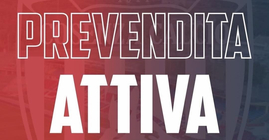 Cosenza - Casarano: attiva la prevendita per la gara del “Marulla”