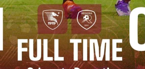Salernitana - Reggina 1-0: il Trofeo Iervolino va ai granata