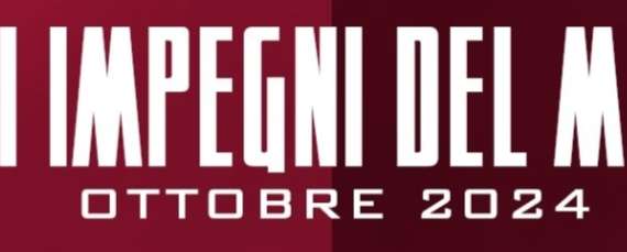 Reggina, il calanderio del mese di ottobre 