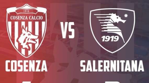 Cosenza avanti con Mazzocchi, ma la Salernitana rimonta: finisce 1-2