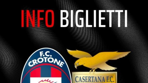 Crotone - Casertana, info biglietti 