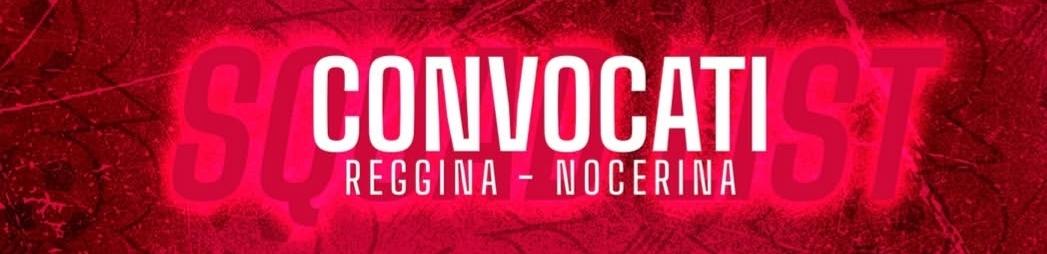 Reggina: i convocati di mister Polito per il match di Coppa contro la Nocerina