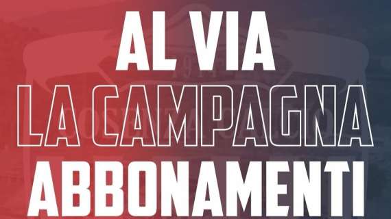 Cosenza: al via la campagna abbonamenti