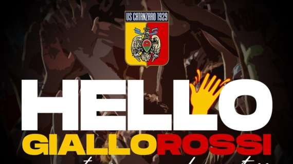 Catanzaro, questa sera la presentazione ufficiale della squadra in Piazza della Dogana