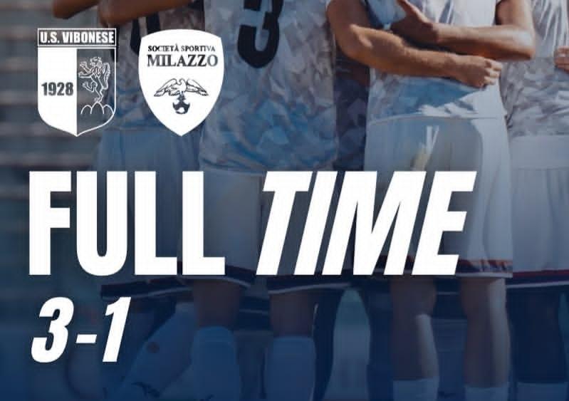 Vibonese convincente: 3-1 al Milazzo tra le mura amiche