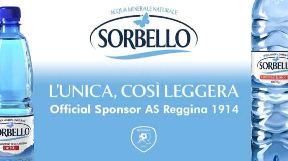 Acqua Sorbello Official Supporter della Reggina anche nella stagione 24 / 25